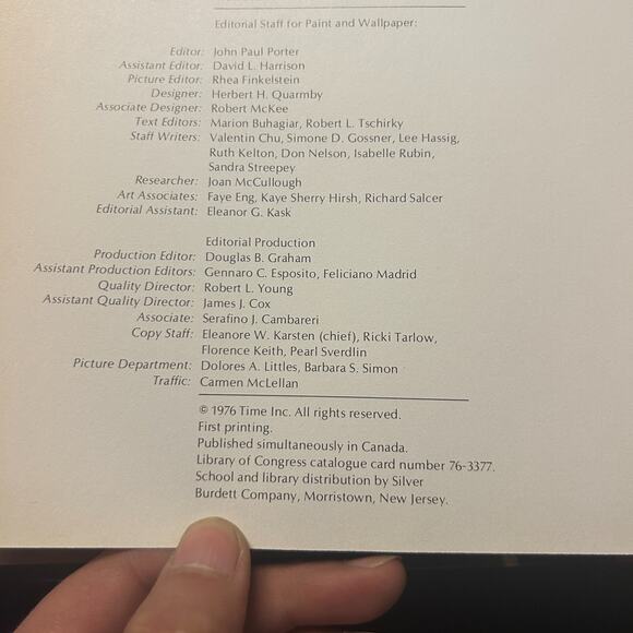 Paint and Wallpaper by Time-Life Books (1976) - Picture 5 of 11